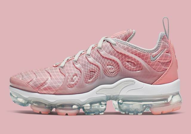 Cheap Nike Air VaporMax Plus Women's Running Shoes Pink White-21